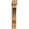 Ekena Millwork Balboa Block Rough Sawn Bracket w/ Offset Brace, Western Red Cedar, 8"W x 48"D x 48"H BKT0806X48X48BOA05RWR - alternate 3